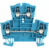Weidmuller WDK 2.5 BL, Feed-through + Double-tier terminal - Rubicon Partner Portal